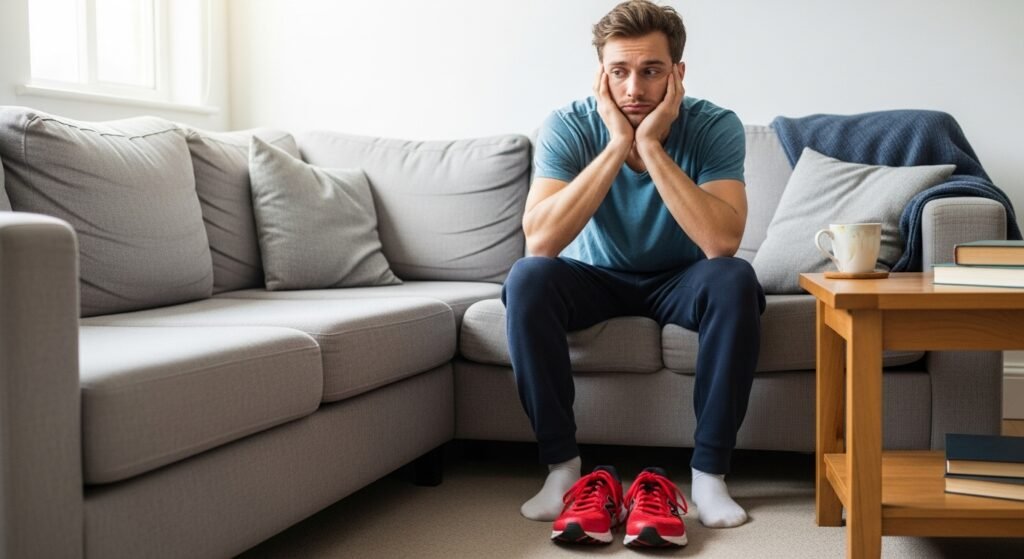 preguiça de treinar