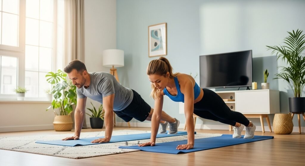 treino funcional em casa