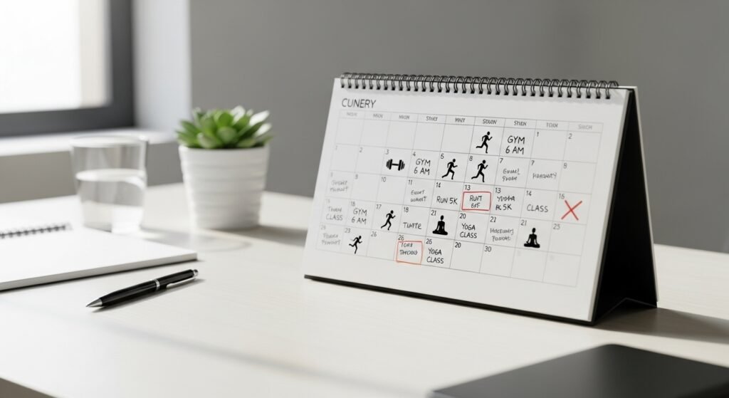 rotina de treinos sem desculpas