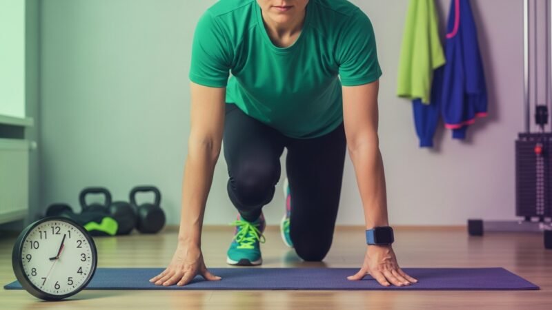Como criar uma rotina de treinos sem desculpas e manter a disciplina