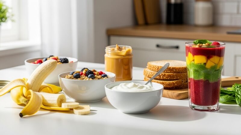 10 lanches saudáveis antes do treino para ter energia extra