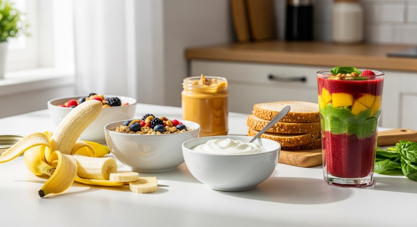 10 lanches saudáveis antes do treino para ter energia extra